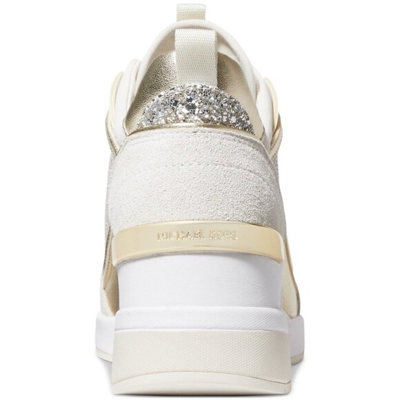 Michael Michael Kors Women's Lolly Wedge Trainer Sneakers - Picture 3 of 4